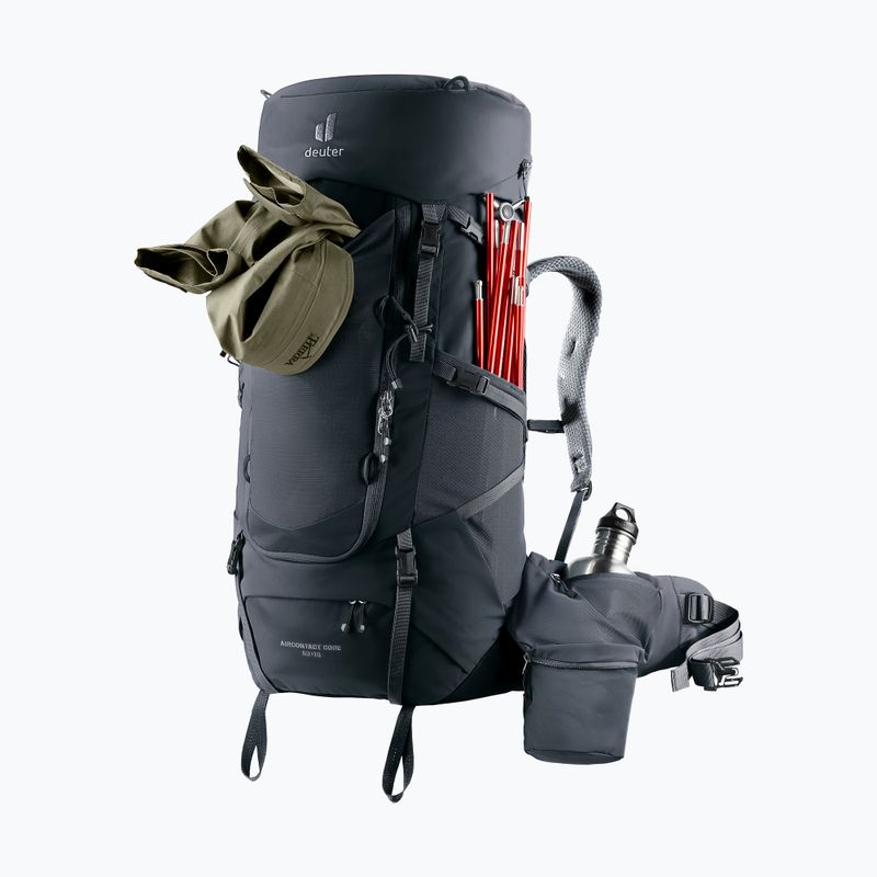 Plecak trekkingowy deuter Aircontact Core 50 + 10 l black 4