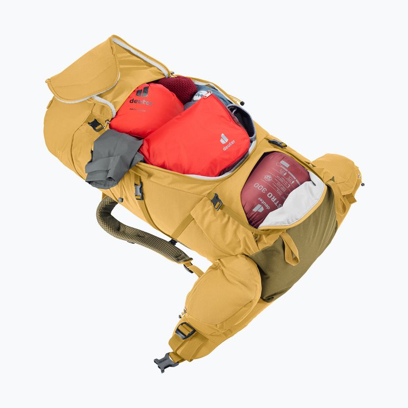 Plecak trekkingowy deuter Aircontact Core 50 + 10 l savanna/nori 9