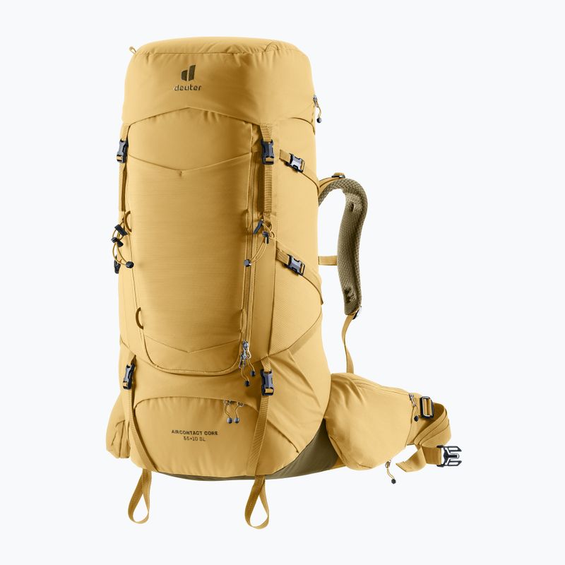 Plecak trekkingowy damski deuter Aircontact Core 55 + 10 l SL savanna/nori 2