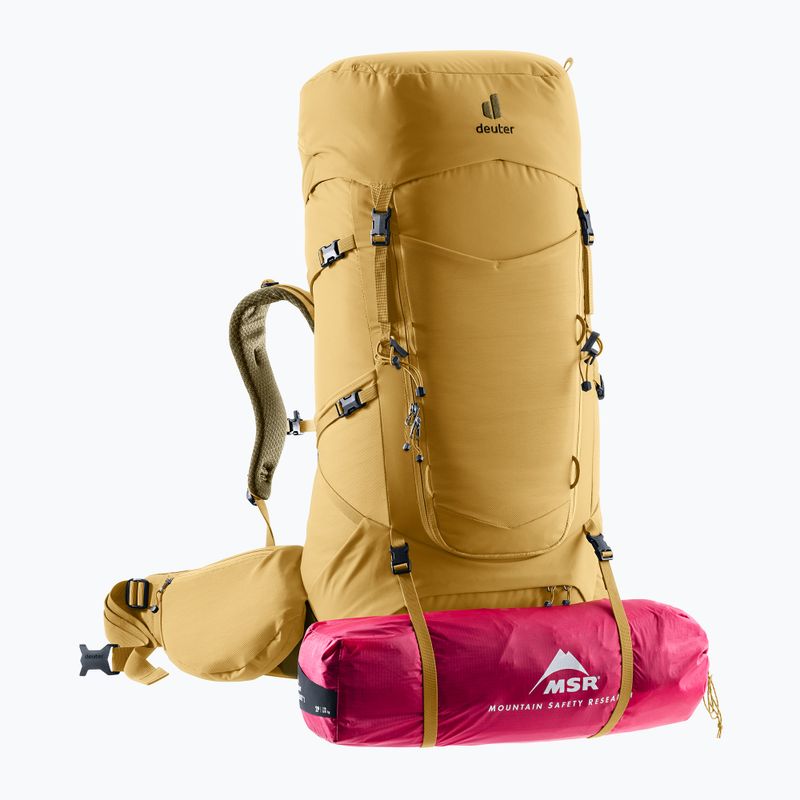 Plecak trekkingowy damski deuter Aircontact Core 55 + 10 l SL savanna/nori 7