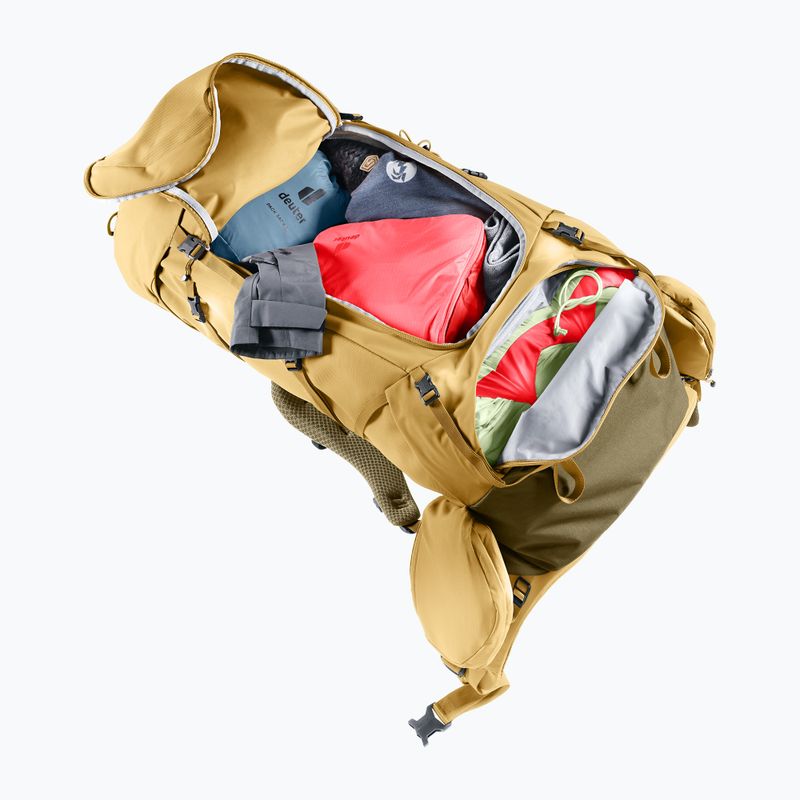 Plecak trekkingowy deuter Aircontact Core 55 + 10 l SL savanna/nori 9