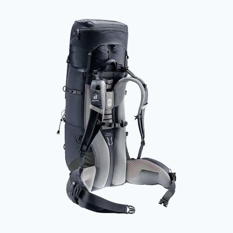 Plecak trekkingowy deuter Aircontact Lite 40 + 10 l black/graphite 10