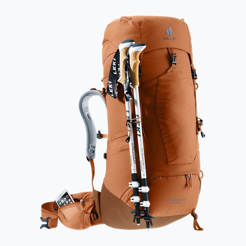 Plecak trekkingowy damski deuter Aircontact Lite 45 + 10 l SL pecan/mocha 7