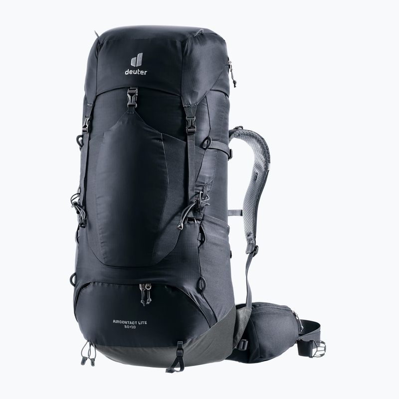Plecak trekkingowy deuter Aircontact Lite 50 + 10 l black/graphite 3