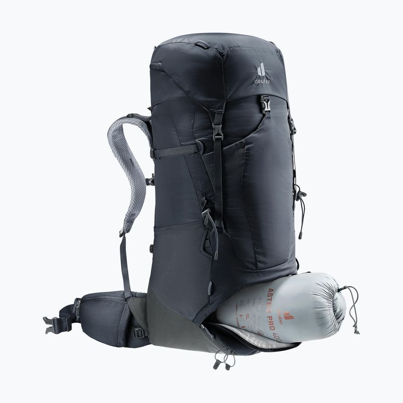 Plecak trekkingowy deuter Aircontact Lite 50 + 10 l black/graphite 7