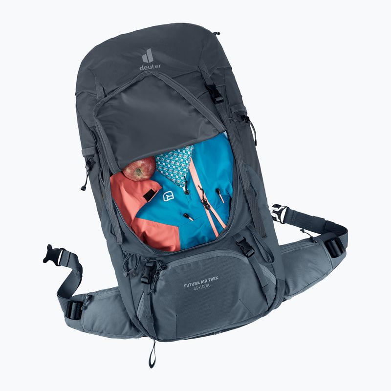 Plecak trekkingowy deuter Aircontact Lite 50 + 10 l black/graphite 9