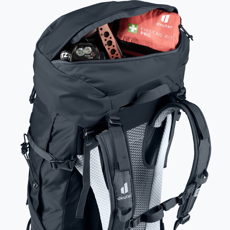 Plecak trekkingowy deuter Aircontact Lite 50 + 10 l black/graphite 11