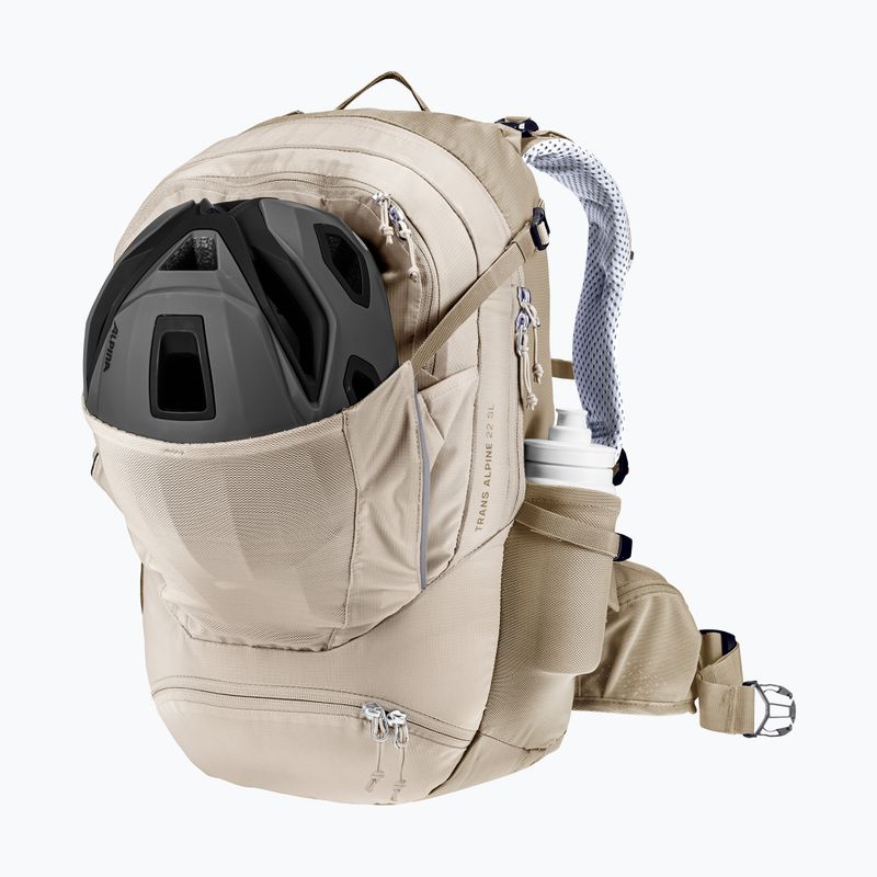 Plecak rowerowy damski deuter Trans Alpine 22 l SL alu/greystone 7