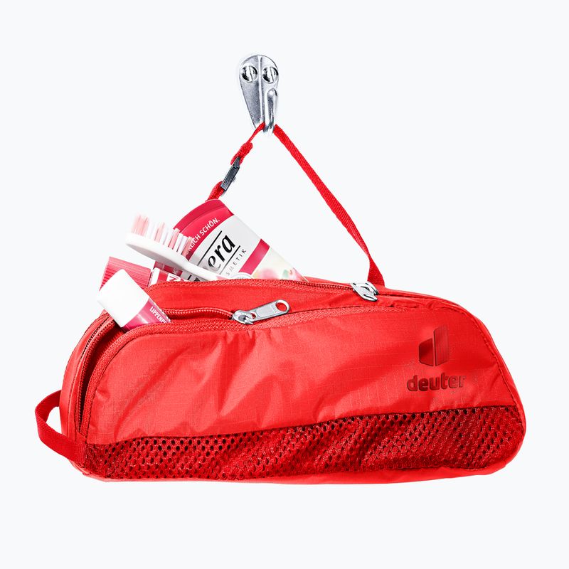 Kosmetyczka turystyczna Deuter Wash Bag Tour II poppy/crimson 2
