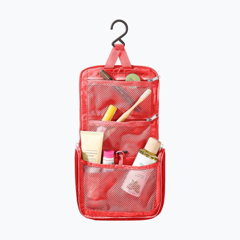 Kosmetyczka turystyczna Deuter Wash Center Lite I poppy/crimson 2