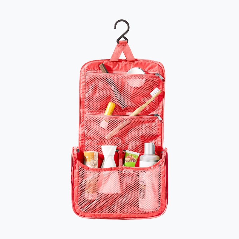 Kosmetyczka turystyczna Deuter Wash Center Lite II poppy/crimson 2