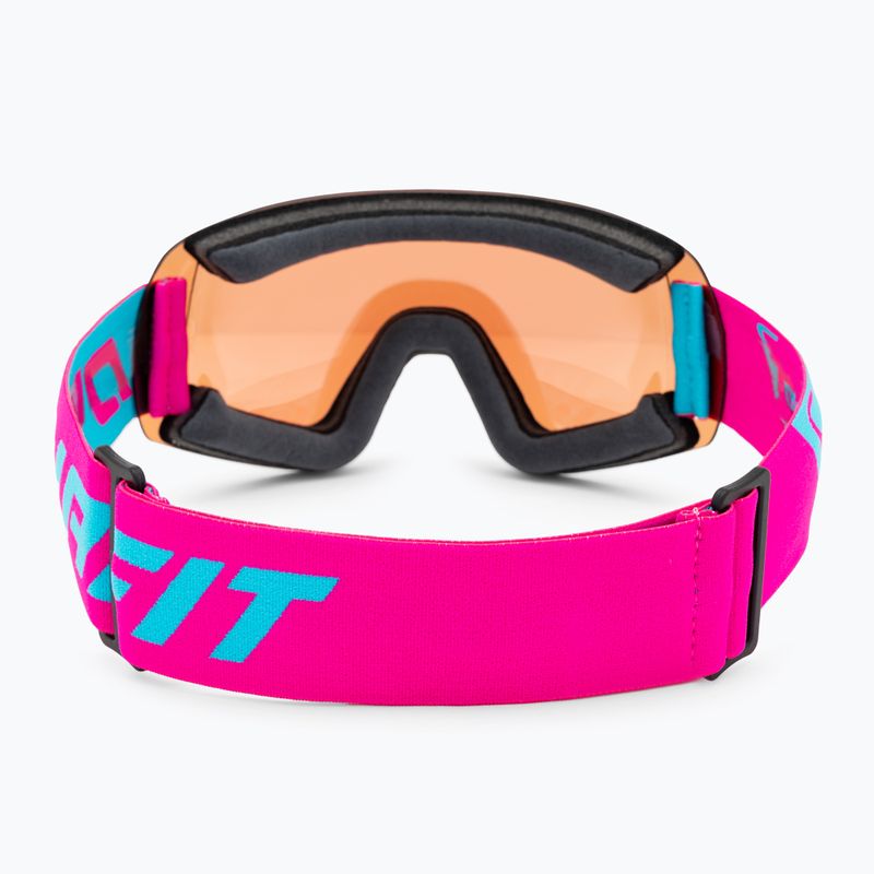 Gogle narciarskie DYNAFIT Speed pink glo/silvretta 3