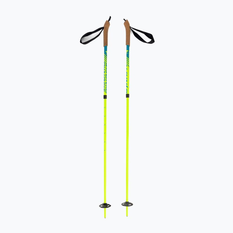 Kije skiturowe dziecięce DYNAFIT Youngstar fluo yellow/frost