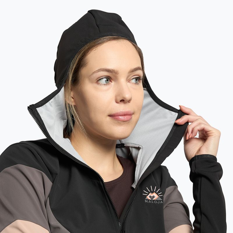 Kurtka softshell damska Maloja GeraniumM W'S moonless multi 5