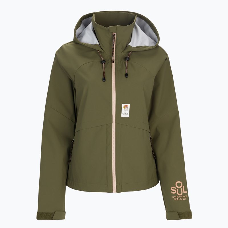 Kurtka softshell damska Maloja KranzmoosM W'S moss 11