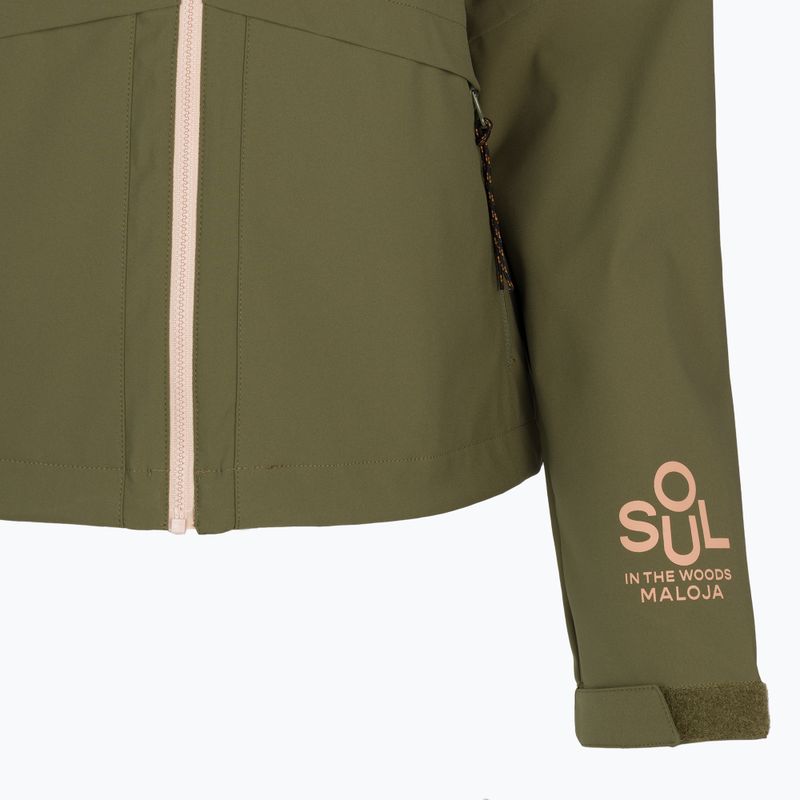 Kurtka softshell damska Maloja KranzmoosM W'S moss 14