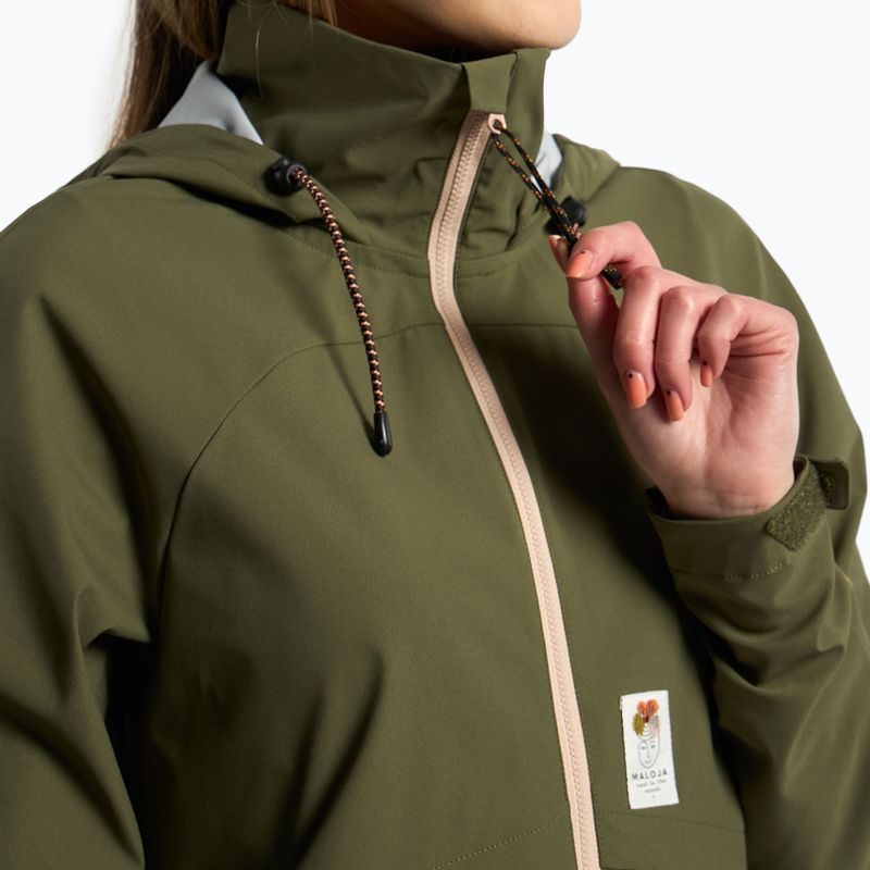 Kurtka softshell damska Maloja KranzmoosM W'S moss 6