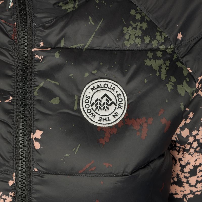 Kurtka puchowa damska Maloja ChampeschM W'S moonless mille fleur 12