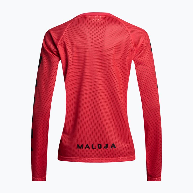 Longsleeve damski Maloja DiamondM raspberry 2