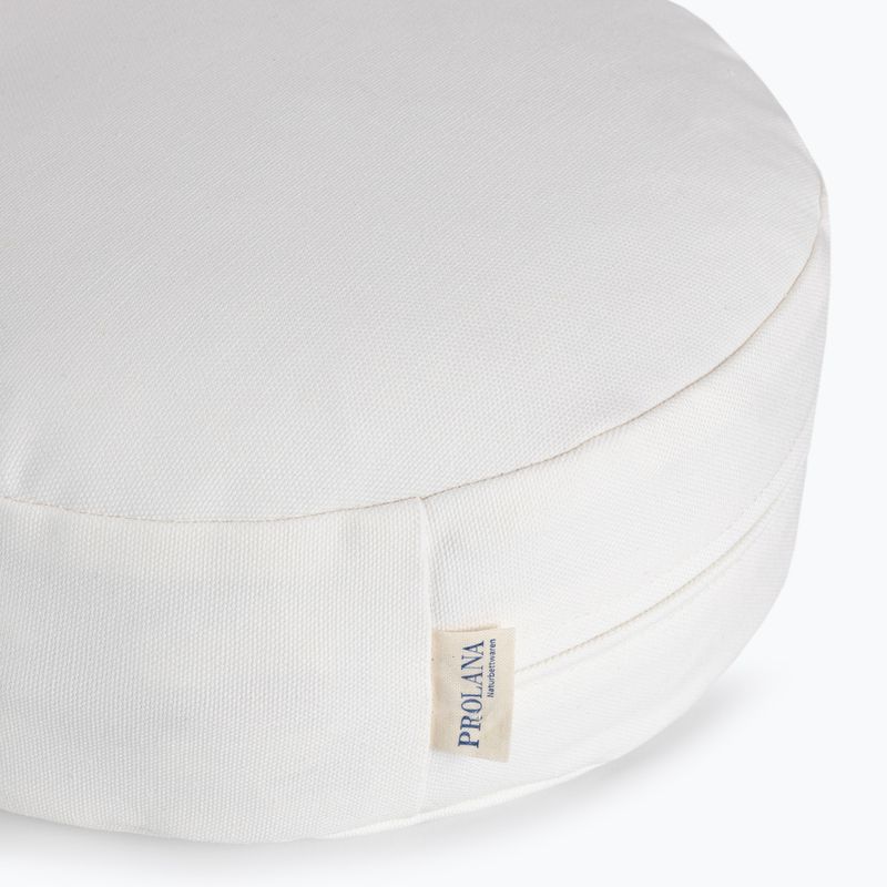 Poduszka do medytacji JadeYoga Prolana Meditation Cushion Round Mini beżowa 3022160 2