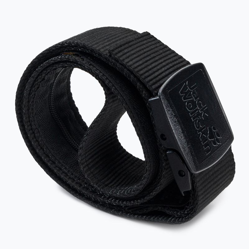 Pasek do spodni Jack Wolfskin Secret Wide black