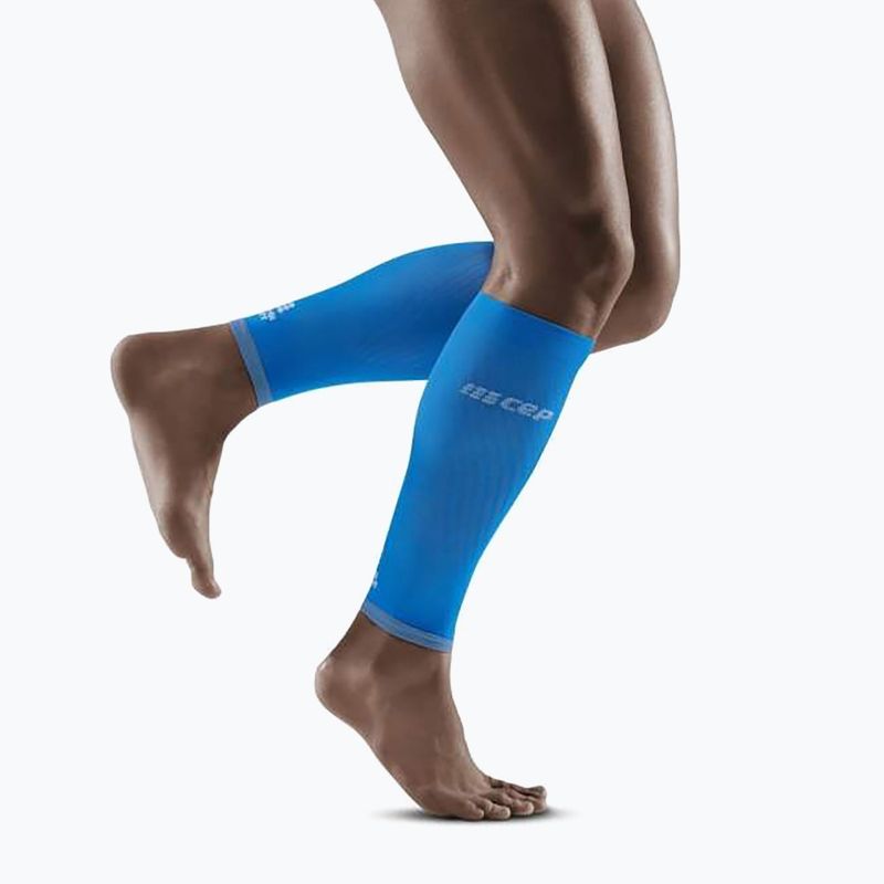 Opaski kompresyjne na łydki męskie CEP Ultralight 2.0 blue 5