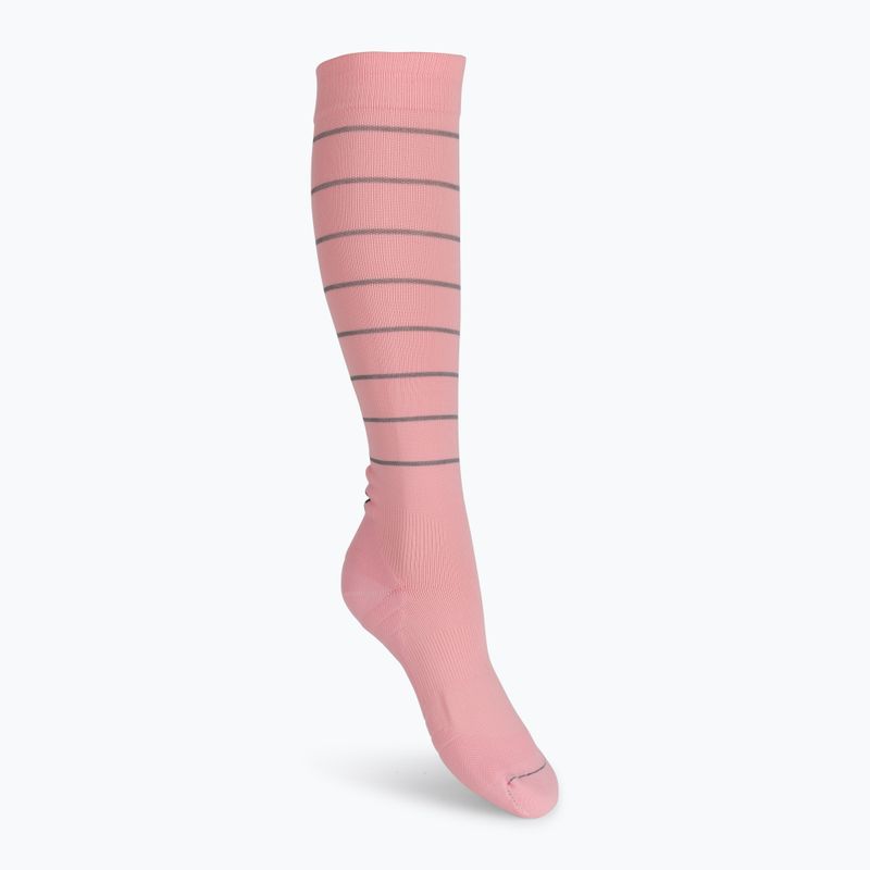 Skarpety kompresyjne damskie CEP Reflective pink