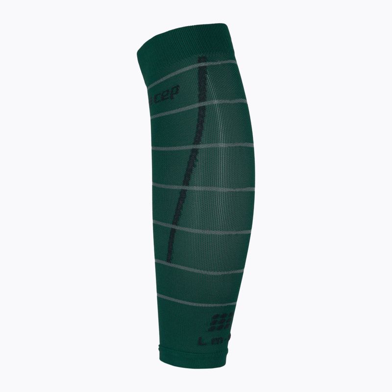 Opaski kompresyjne na łydki męskie CEP Reflective green 4