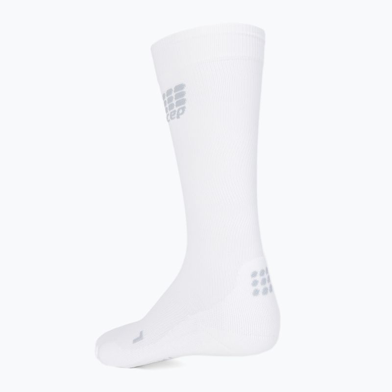Skarpety kompresyjne damskie CEP Recovery white 2
