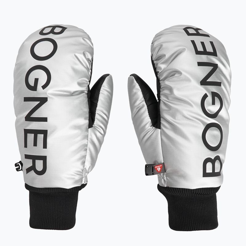 Rękawice narciarskie damskie BOGNER Downtown silver 2