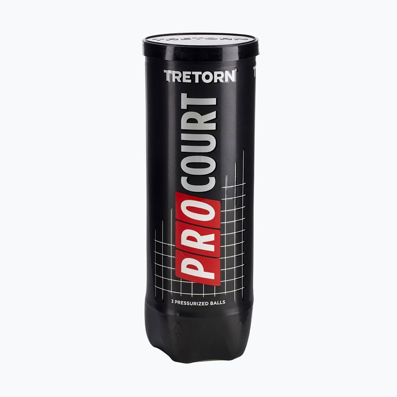 Piłki tenisowe Tretorn Pro Court 3T11 3 szt.