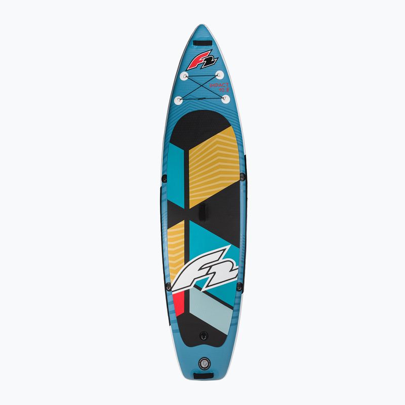 Zestaw deska SUP pompowana F2 Impact 10'8'' turquise 3