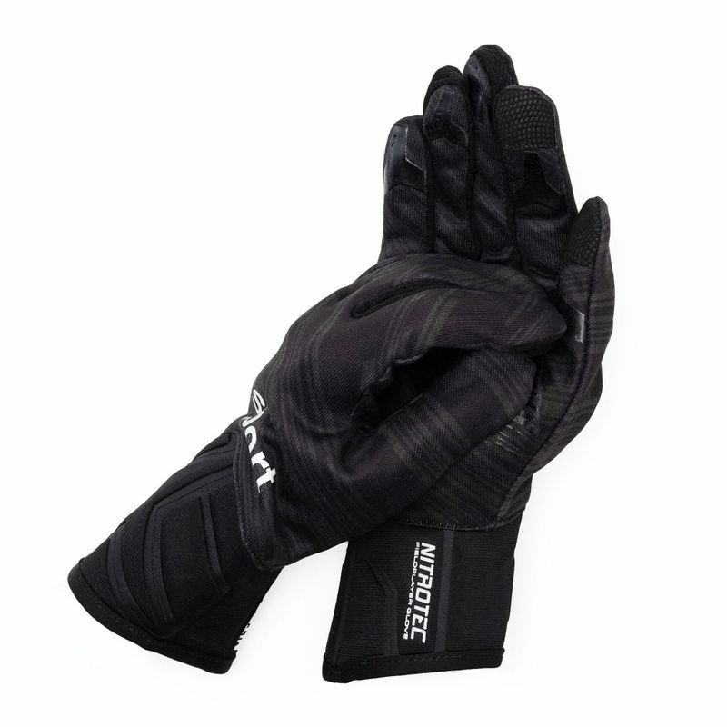 Rękawiczki piłkarskie uhlsport Nitrotec czarne