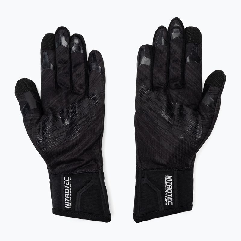 Rękawiczki piłkarskie uhlsport Nitrotec czarne 3