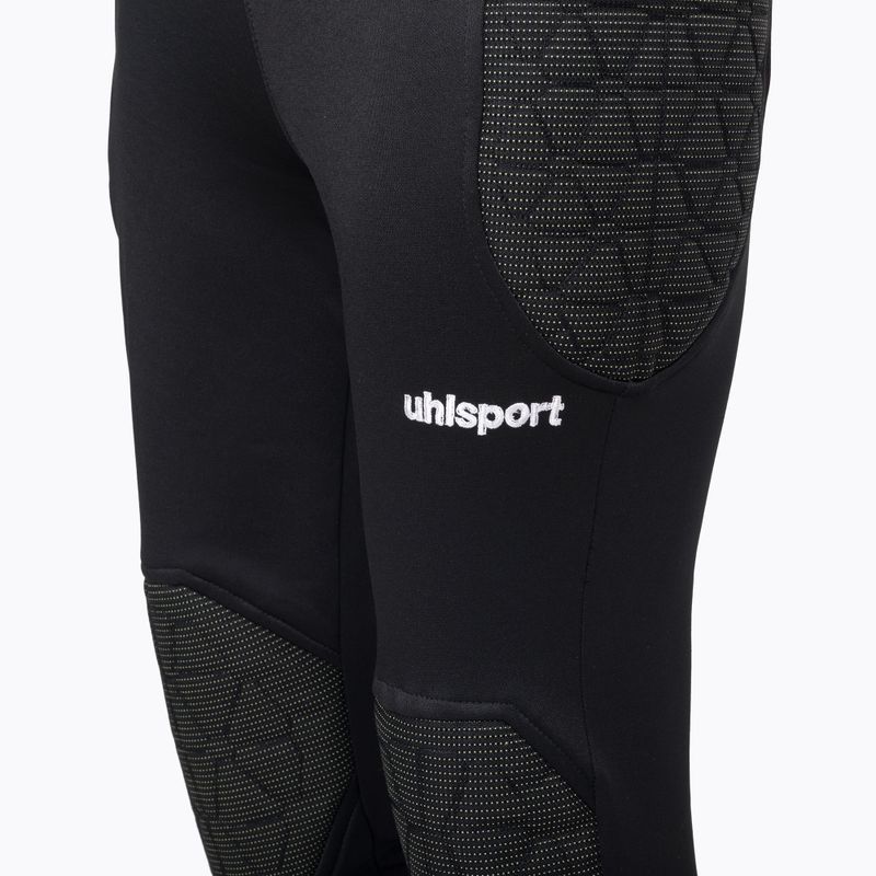 Spodnie bramkarskie dziecięce uhlsport Anatomic Kevlar czarne 3