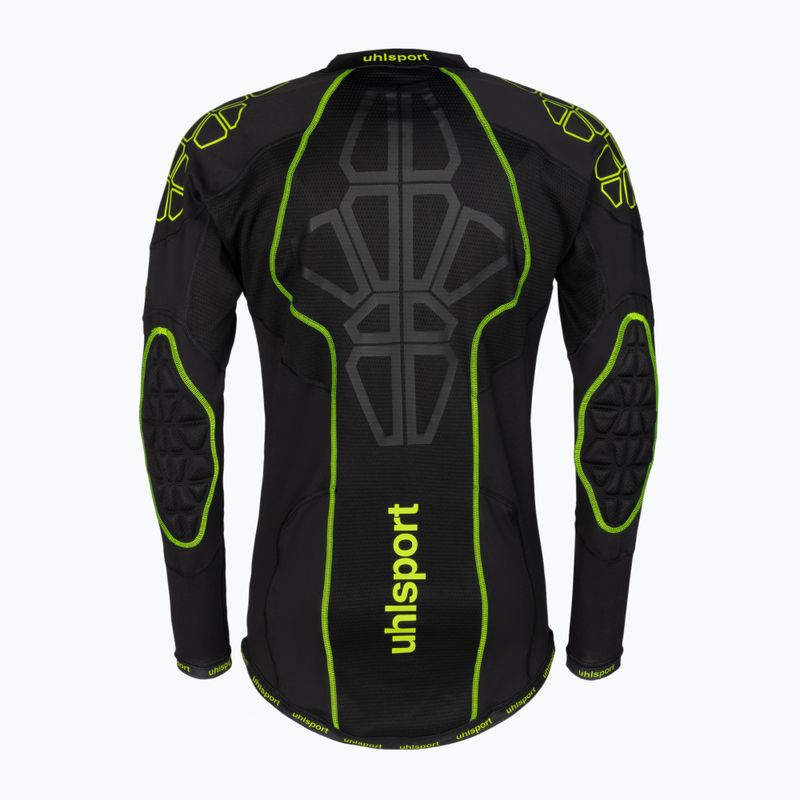 Longsleeve piłkarski męski uhlsport Bionikframe czarny 2