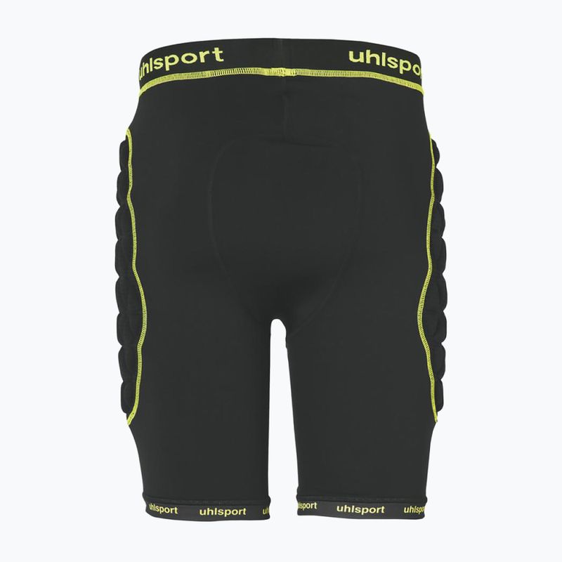 Spodenki piłkarskie męskie uhlsport Bionikframe czarne 2