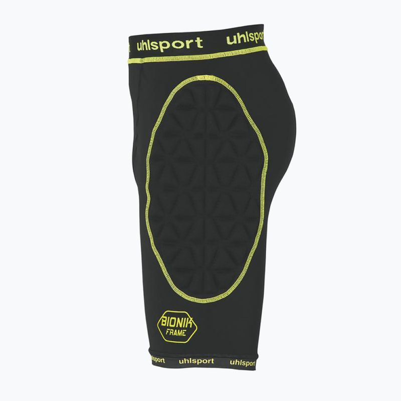 Spodenki piłkarskie męskie uhlsport Bionikframe czarne 3
