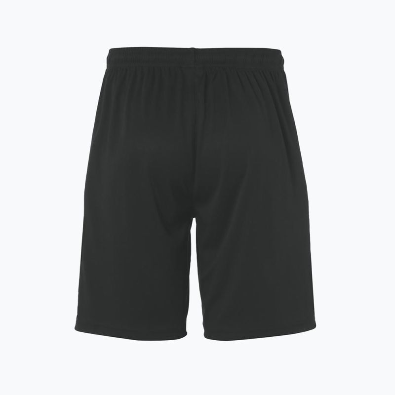 Spodenki piłkarskie uhlsport Center Basic czarne/neonowe żółte 2