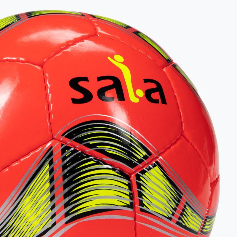Piłka do piłki nożnej uhlsport Medusa Anteo neonowa czerwona/neonowa żółta/czarna rozmiar 4 3