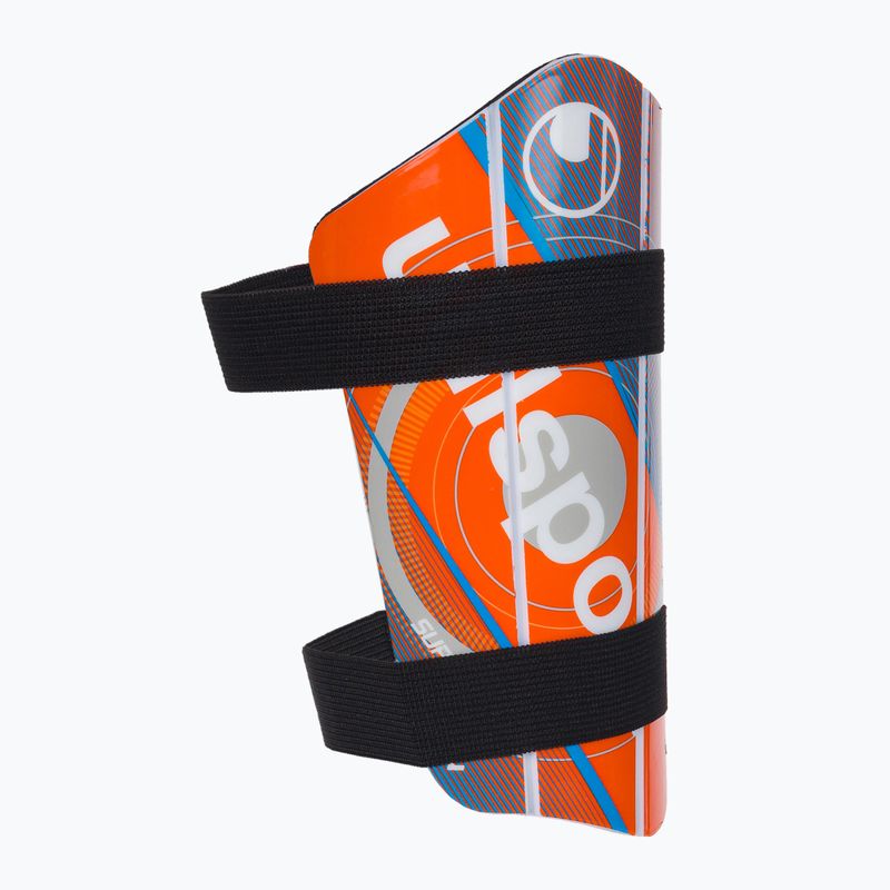 Ochraniacze na golenie uhlsport Super Lite Plus pomarańczowe