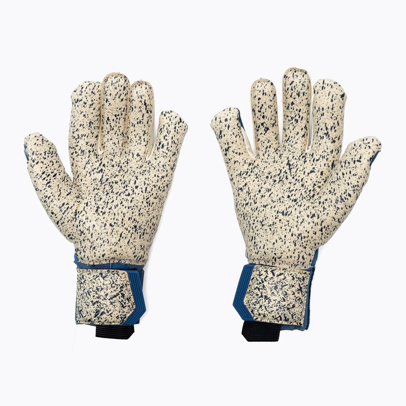 Rękawice bramkarskie uhlsport Hyperact Supergrip+ granatowe 2