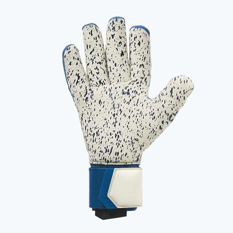 Rękawice bramkarskie uhlsport Hyperact Supergrip+ Finger Surround granatowe 5