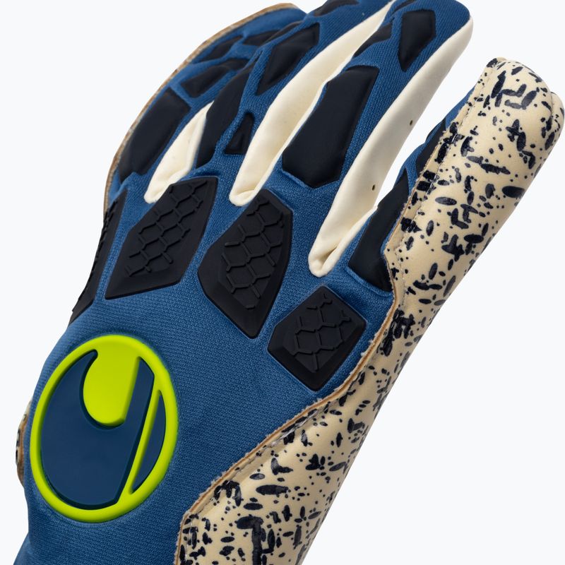 Rękawice bramkarskie uhlsport Hyperact Supergrip+ HN granatowe 3