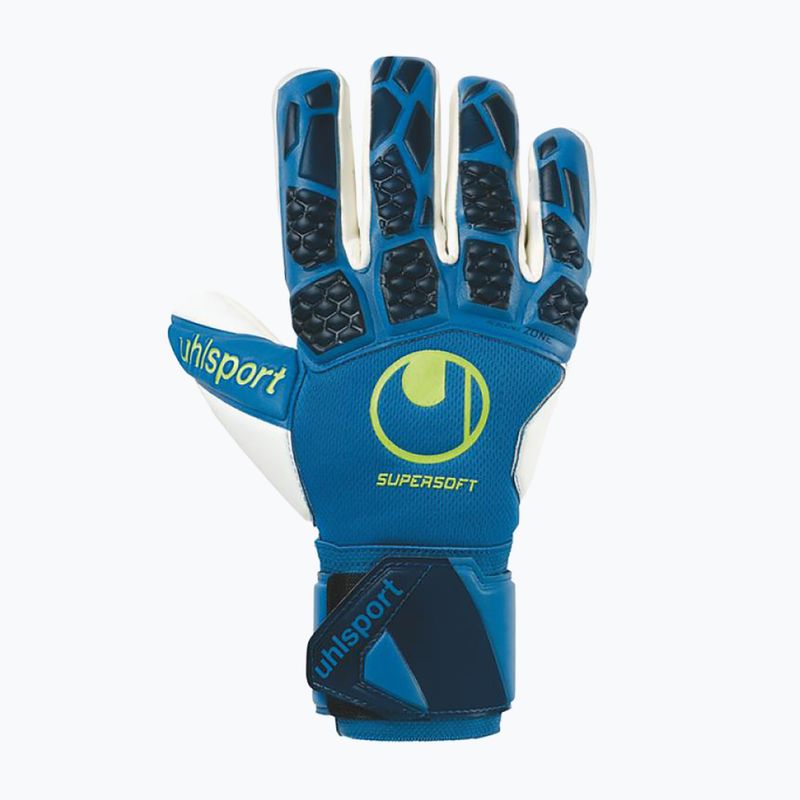 Rękawice bramkarskie uhlsport Hyperact Supersoft HN granatowe 4