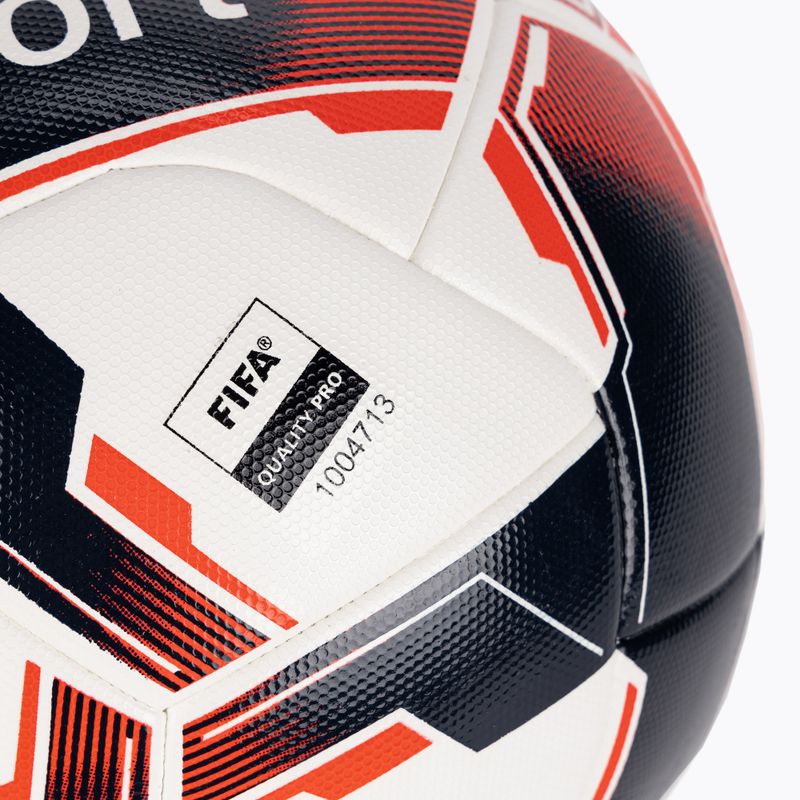 Piłka do piłki nożnej uhlsport Match Addglue white/navy/fluo red rozmiar 5 3