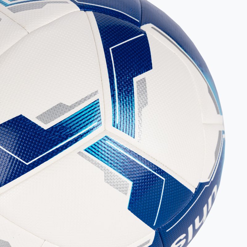 Piłka do piłki nożnej uhlsport Attack Addglue white/royal/blue rozmiar 4 3