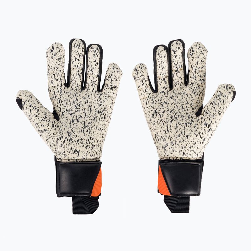 Rękawice bramkarskie uhlsport Speed Contact Supergrip+ Hn czarne/białe/neonowe pomarańczowe 2