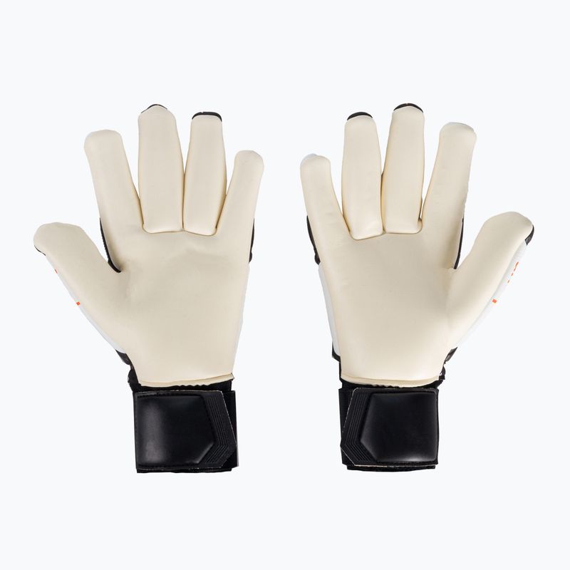 Rękawice bramkarskie uhlsport Speed Contact Absolutgrip Finger Surround czarne/białe/ pomarańczowe 2