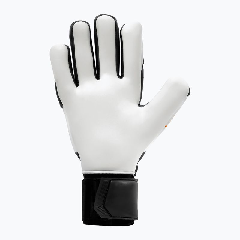 Rękawice bramkarskie uhlsport Speed Contact Absolutgrip Hn czarne/białe/neonowe pomarańczowe 6